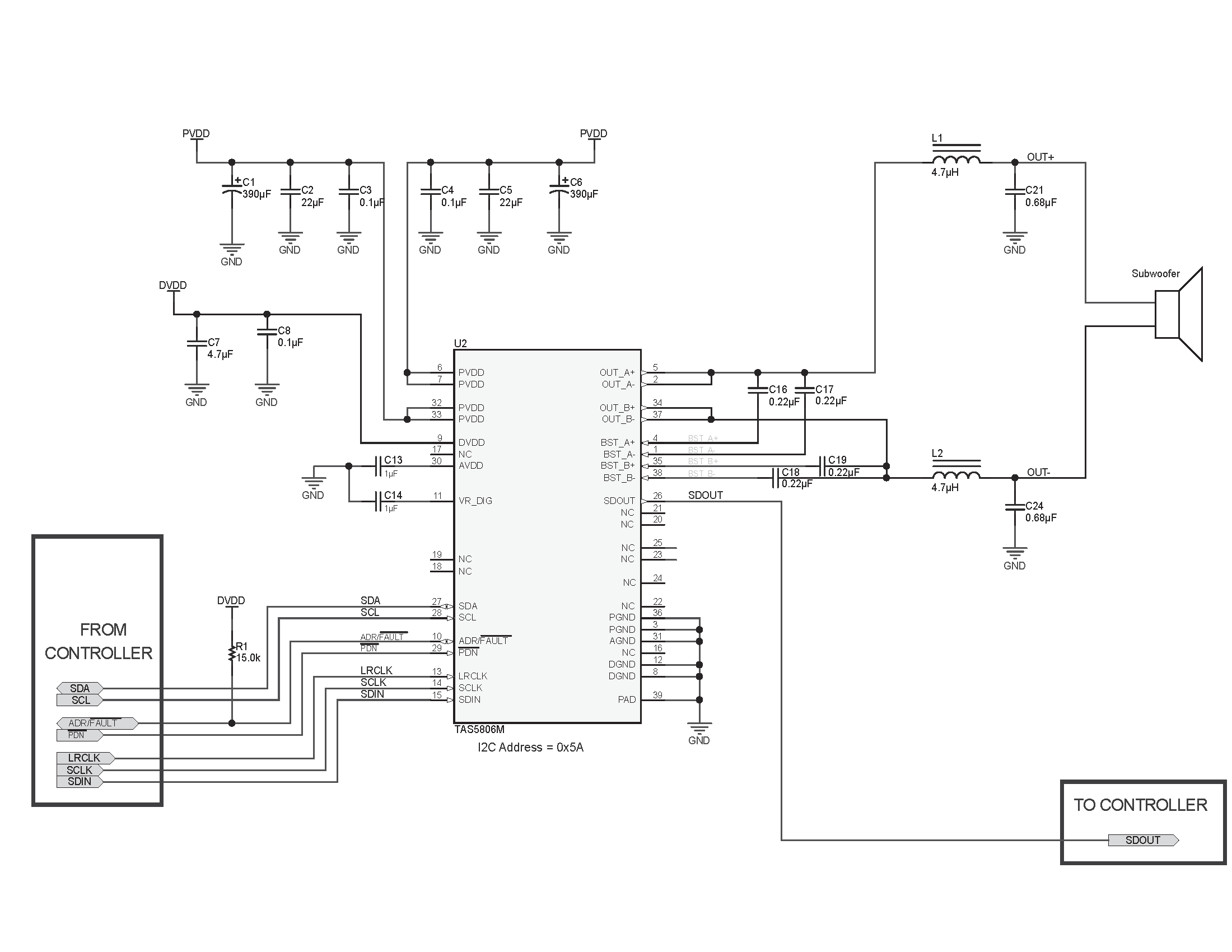 TAS5806M TAS5806M Mono PBTL.png